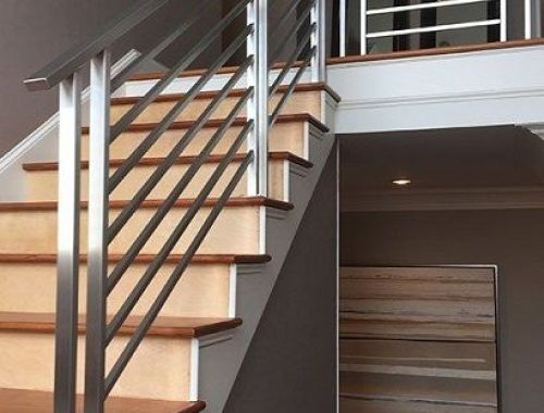 20 Modern Steel Railing Designs For Stairs In India 2024